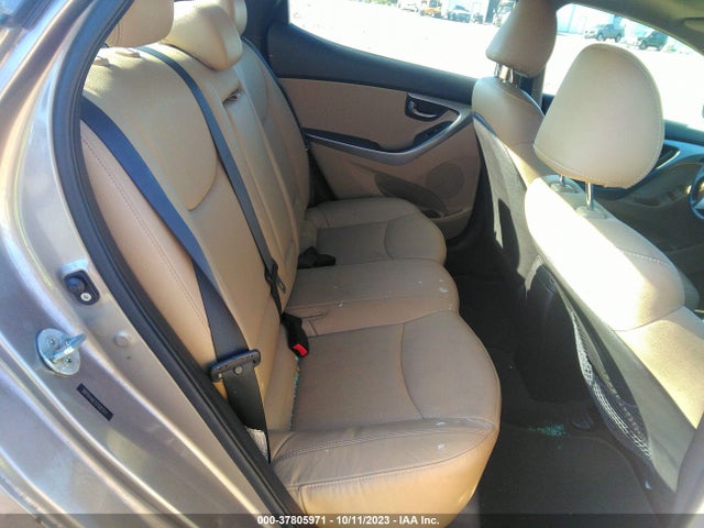 2012 HYUNDAI ELANTRA LIMITED PZEV VIN: 5NPDH4AE1CH082971