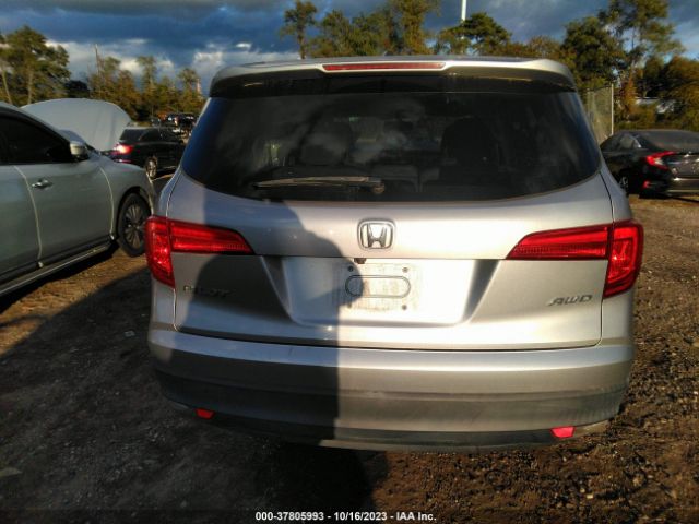 5FNYF6H5XGB099734 Honda Pilot Ex-l