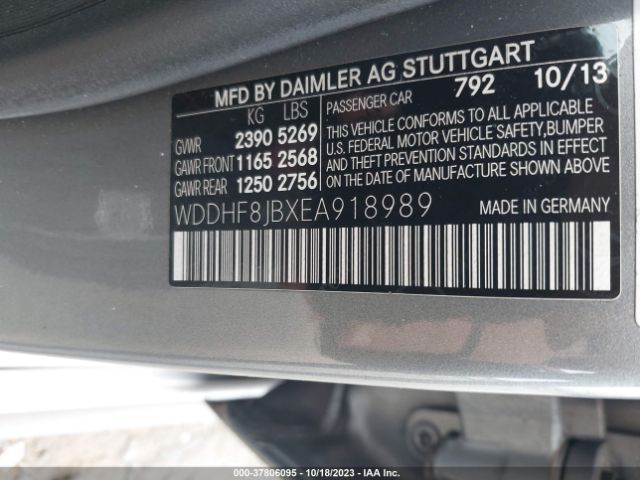 WDDHF8JBXEA918989 Mercedes-Benz E-class E 350