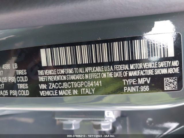 ZACCJBCT9GPC64141 Jeep Renegade Trailhawk