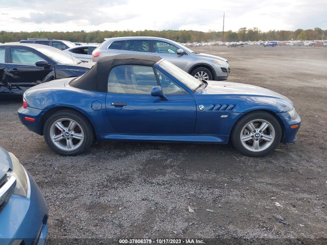 2000 BMW Z3 2.5L VIN: WBACH9345YLF90408