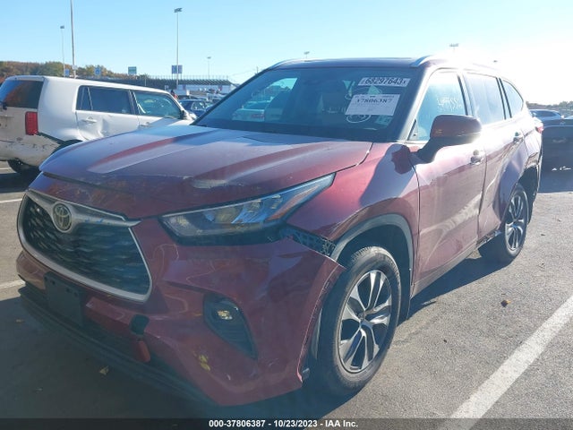 Toyota Highlander Xle 2020 5TDGZRBH3LS050579 Image 2