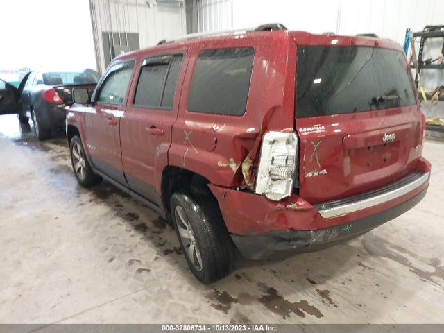 2016 JEEP PATRIOT HIGH ALTITUDE EDITION VIN: 1C4NJRFB8GD586112