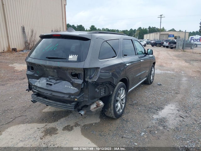 2018 DODGE DURANGO CITADEL ANODIZED PLATINUM RWD VIN: 1C4RDHEG2JC277992