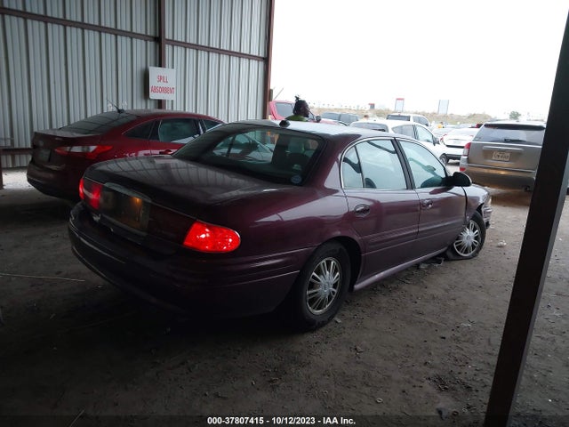 2004 BUICK LESABRE CUSTOM VIN: 1G4HP52K54U129307