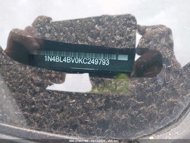 Nissan Altima 2.5 S 2019 1N4BL4BV0KC249793 Image 9