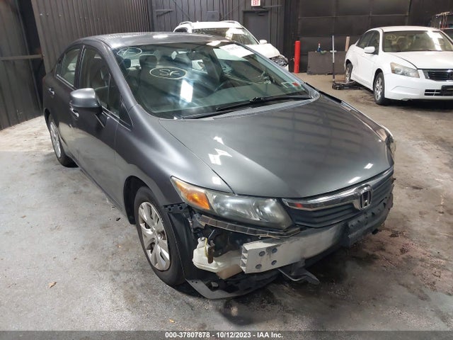 2012 HONDA CIVIC SDN LX VIN: 19XFB2F55CE339402