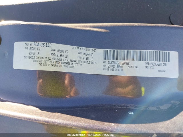 Fiat 500E BATTERY ELECTRIC 2017 3C3CFFGE7HT620962 Image 8