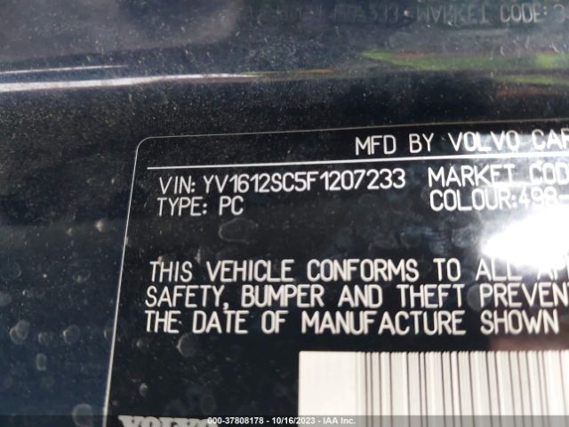 YV1612SC5F1207233 Volvo V60 T5 Premier Plus