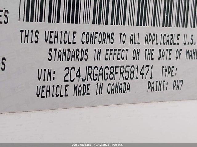 RAM Cargo Van Tradesman 2015 2C4JRGAG8FR581471 Image 9