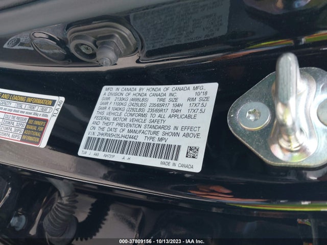 Honda CR-V LX 2018 2HKRW5H35JH424442 Image 9