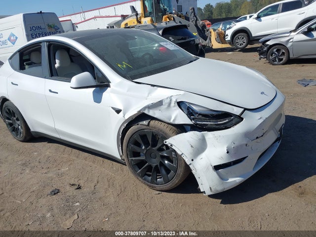 2021 TESLA MODEL Y LONG RANGE DUAL MOTOR ALL-WHEEL DRIVE VIN: 5YJYGAEE6MF144331
