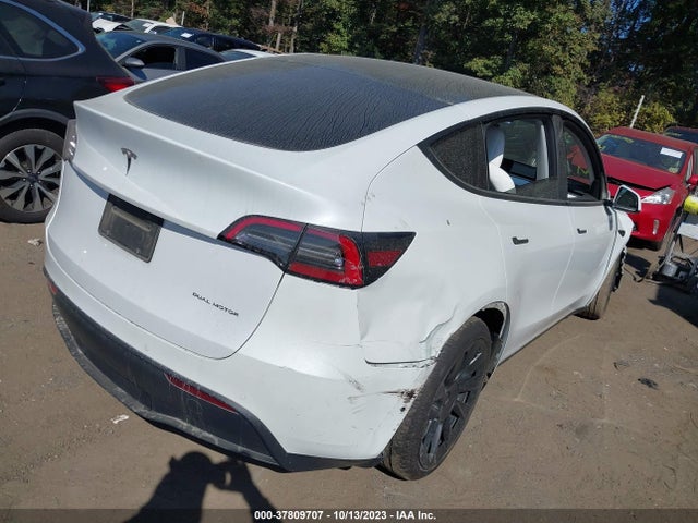 2021 TESLA MODEL Y LONG RANGE DUAL MOTOR ALL-WHEEL DRIVE VIN: 5YJYGAEE6MF144331