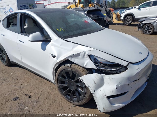2021 TESLA MODEL Y LONG RANGE DUAL MOTOR ALL-WHEEL DRIVE VIN: 5YJYGAEE6MF144331