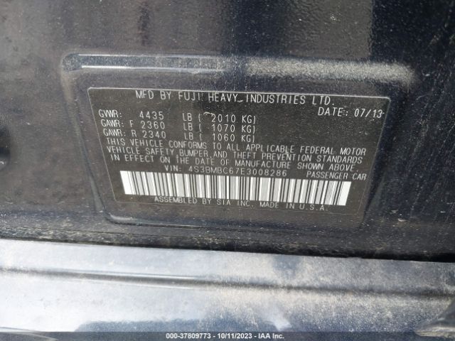 4S3BMBC67E3008286 Subaru Legacy 2.5i Premium