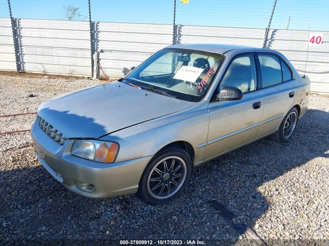 2001 HYUNDAI ACCENT GL VIN: KMHCG45C11U253353