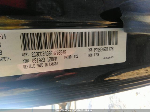 2C3CDZAG0FH708548 Dodge Challenger Sxt
