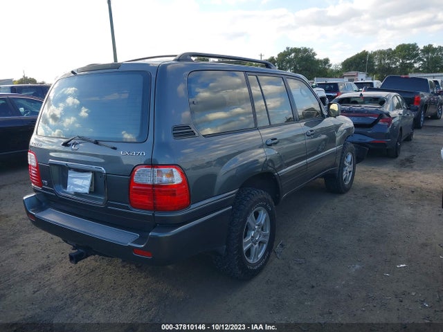 2001 LEXUS LX 470 VIN: JTJHT00W313500701