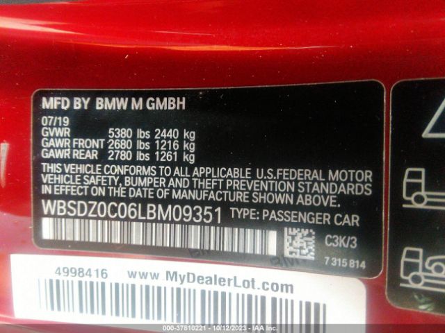 WBSDZ0C06LBM09351 BMW M8