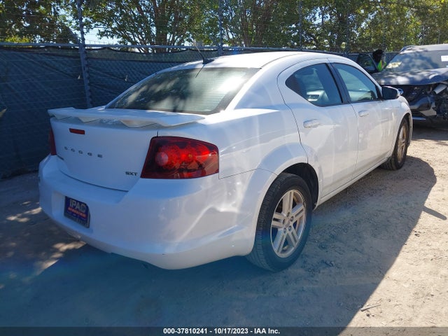 2013 DODGE AVENGER SXT VIN: 1C3CDZCG7DN522409