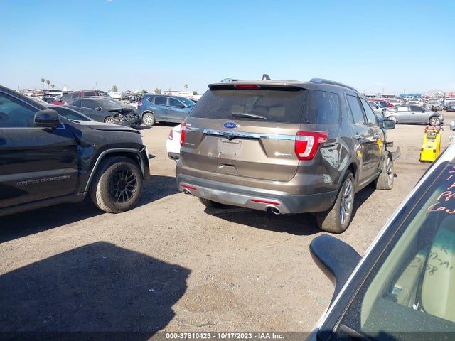 2016 FORD EXPLORER LIMITED VIN: 1FM5K7F81GGA52966