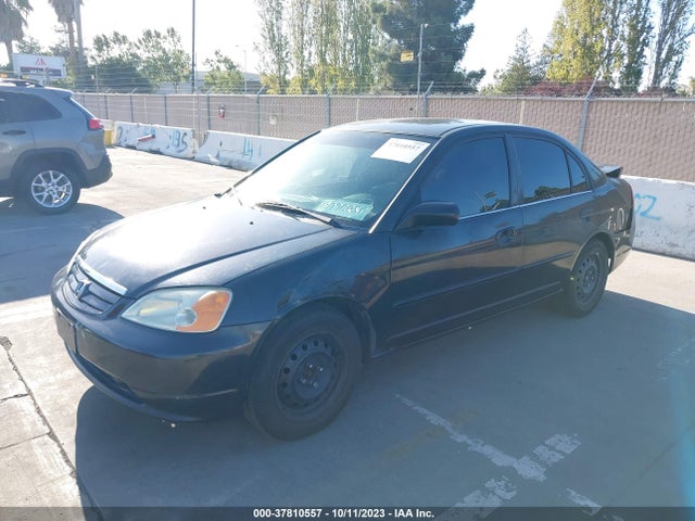 2001 HONDA CIVIC LX VIN: 2HGES16501H611864