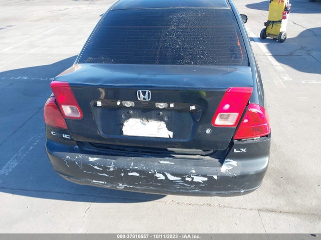 2001 HONDA CIVIC LX VIN: 2HGES16501H611864