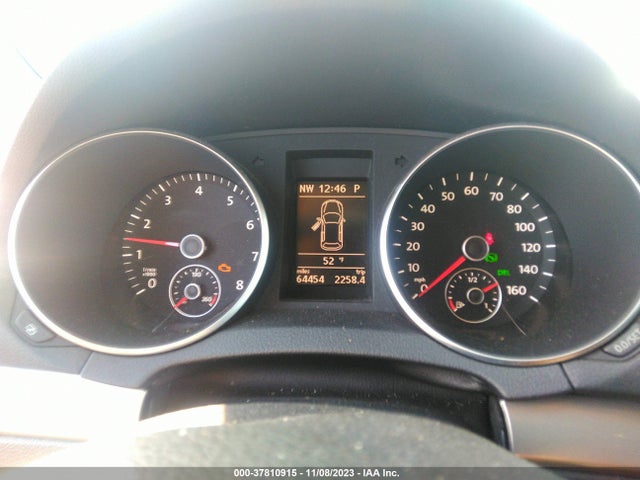 2012 VOLKSWAGEN GOLF W/CONV & SUNROOF VIN: WVWDB7AJ1CW216064