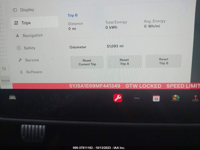Tesla Model S Plaid 2021 5YJSA1E69MF441349 Image 7
