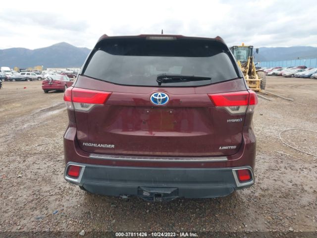 5TDDGRFHXKS060723 Toyota Highlander Hybrid Limited Platinum