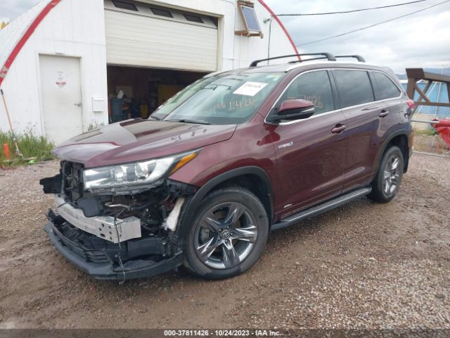 5TDDGRFHXKS060723 Toyota Highlander Hybrid Limited Platinum