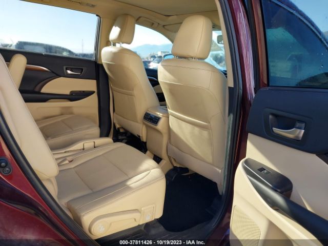 5TDDGRFHXKS060723 Toyota Highlander Hybrid Limited Platinum