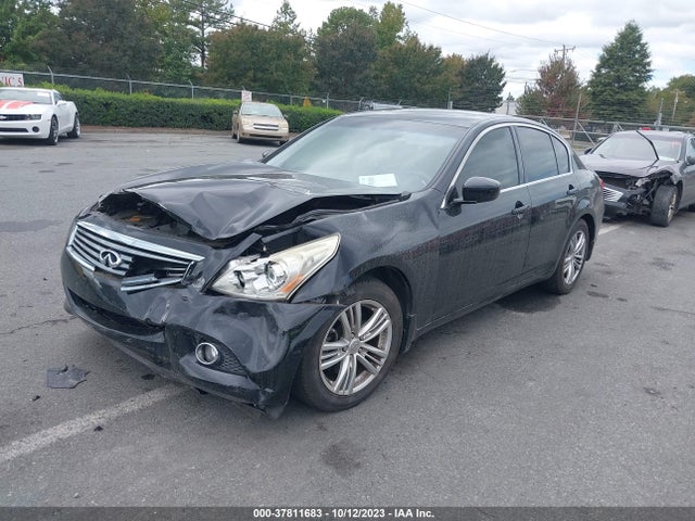 2012 INFINITI G25 SEDAN JOURNEY VIN: JN1DV6APXCM813105