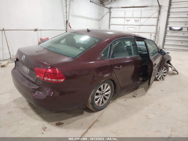 2012 VOLKSWAGEN PASSAT S W/APPEARANCE VIN: 1VWAP7A39CC091142