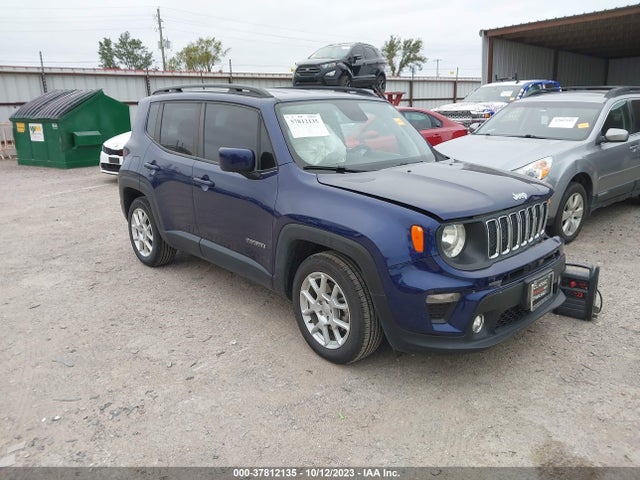 2019 JEEP RENEGADE LATITUDE FWD VIN: ZACNJABB3KPK00100