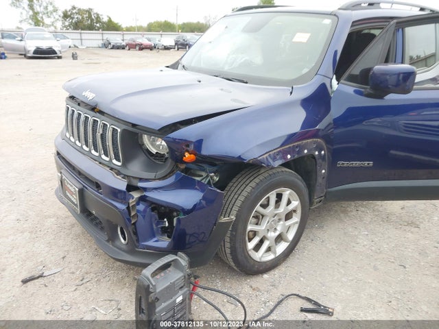 2019 JEEP RENEGADE LATITUDE FWD VIN: ZACNJABB3KPK00100