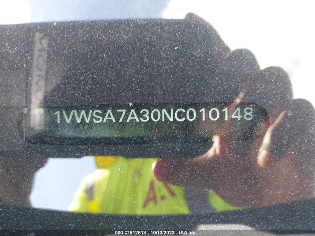 1VWSA7A30NC010148 Volkswagen Passat 2.0t Se