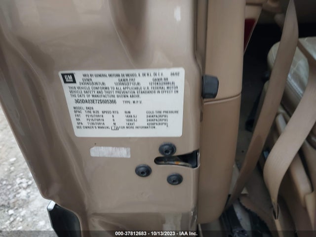 2002 BUICK RENDEZVOUS CX VIN: 3G5DA03E72S605366