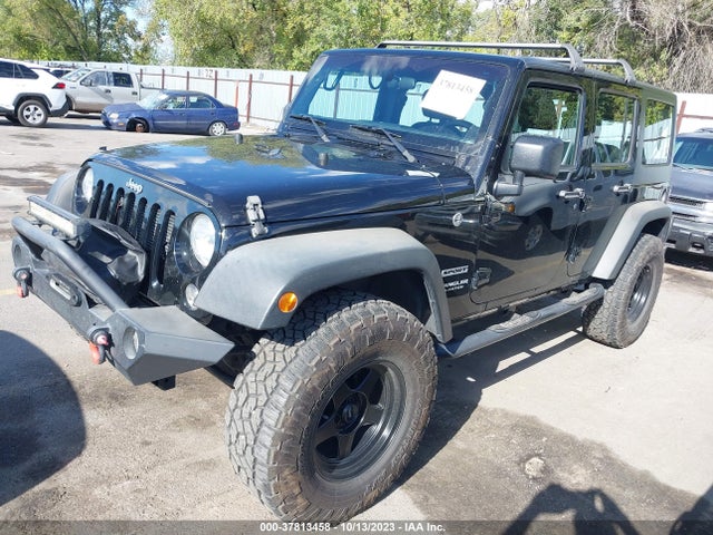2016 JEEP WRANGLER UNLIMITED SPORT VIN: 1C4BJWDG9GL343656