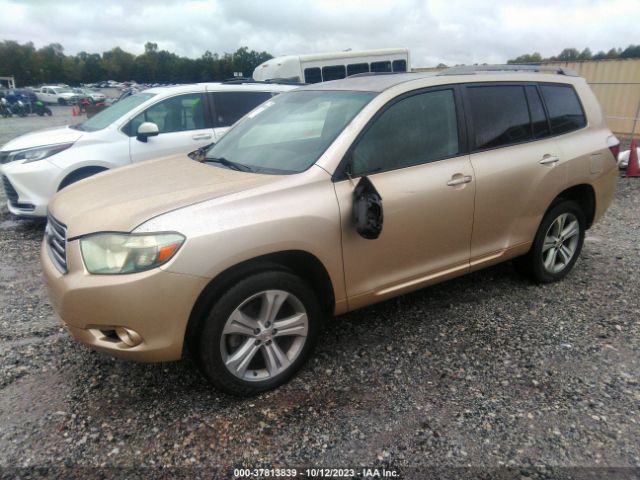2008 TOYOTA HIGHLANDER JTEDS43A882009533 Photo 1