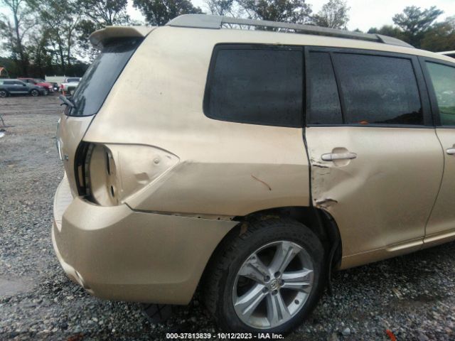 2008 TOYOTA HIGHLANDER JTEDS43A882009533 Photo 5