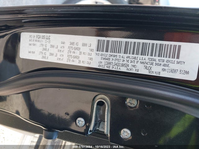 1C6RR7LG4GS180524 RAM 1500 Big Horn