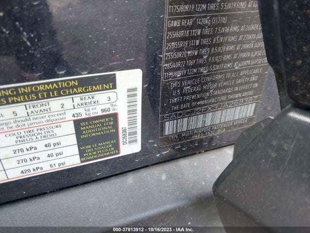 2018 JAGUAR F-PACE SADCJ2FX3JA268387 Photo 8