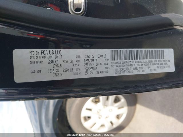 3C4PDCABXJT183321 Dodge JOURNEY SE