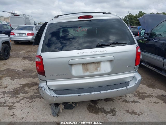 2007 DODGE GRAND CARAVAN SXT VIN: 2D8GP44L77R186028