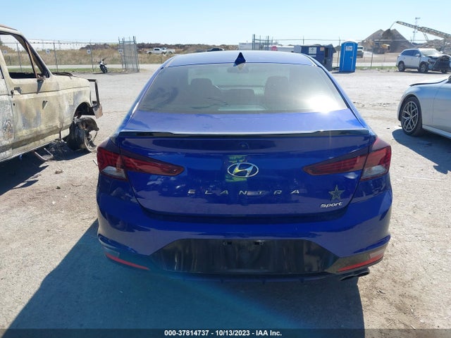 2020 HYUNDAI ELANTRA SPORT VIN: KMHD04LBXLU946167