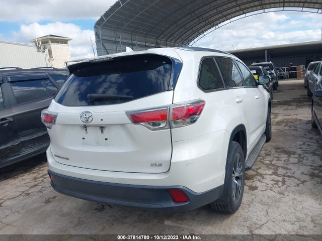 Toyota Highlander Xle 2016 5TDKKRFHXGS145851 Image 4