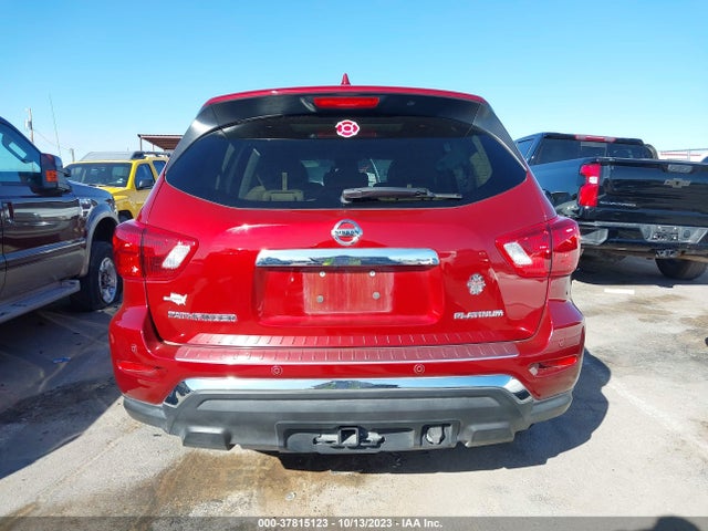 2019 NISSAN PATHFINDER PLATINUM VIN: 5N1DR2MN3KC581919