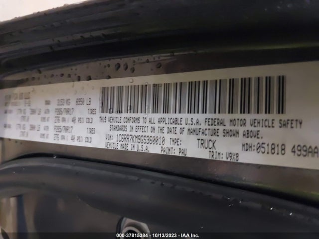 1C6RR7KM9GS360010 RAM 1500 Tradesman
