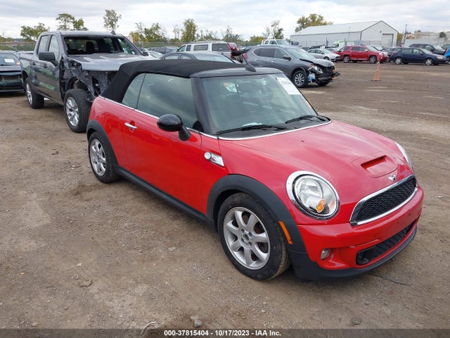 2013 MINI COOPER CONVERTIBLE WMWZP3C59DT705960